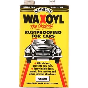 Body Repair and Preparation, Waxoyl Rust Treatment Refill   Clear   5 Litre, WAXOYL