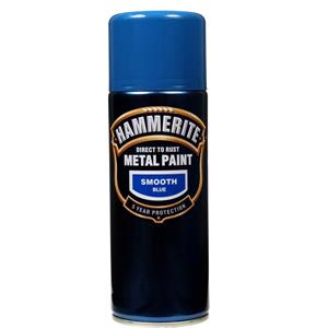 Specialist Paints, Hammerite Direct To Rust Metal Paint   Smooth Blue   400ml, Hammerite Paint