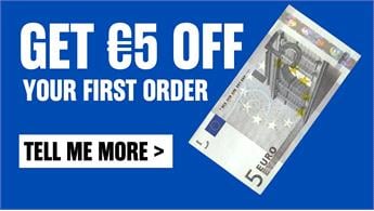 Save €5 Now - Sign Up